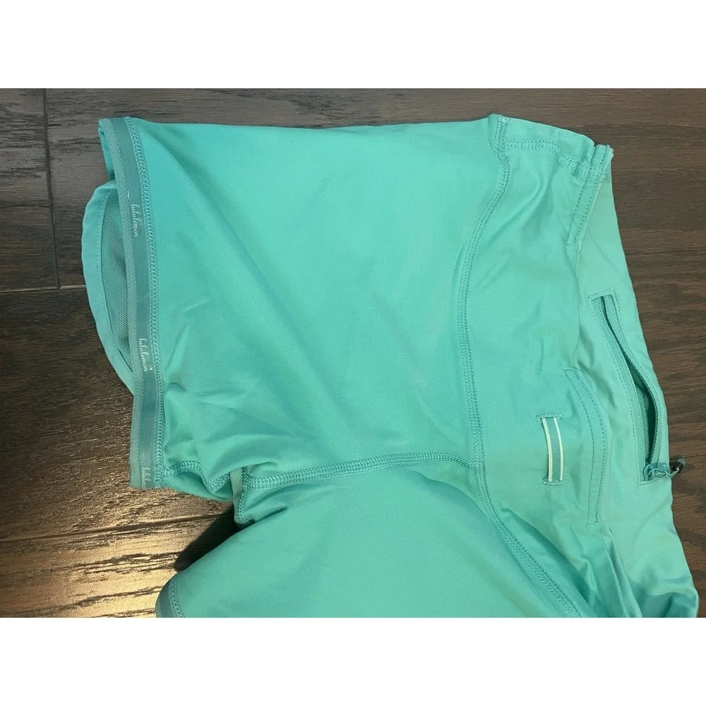 Lululemon‎ 2 Hotty Hot Skirt Bali Breeze Oasis Green EUC! Rare Color!